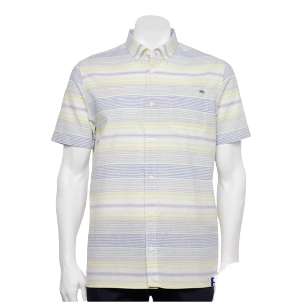 Vans short sleeve woven shirt size L